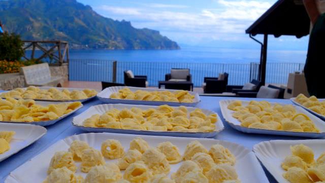 Pasta Fagiole or Pasta Fazul as they call it locally! We make it fresh from scratch here in Amalfi, Italy. 